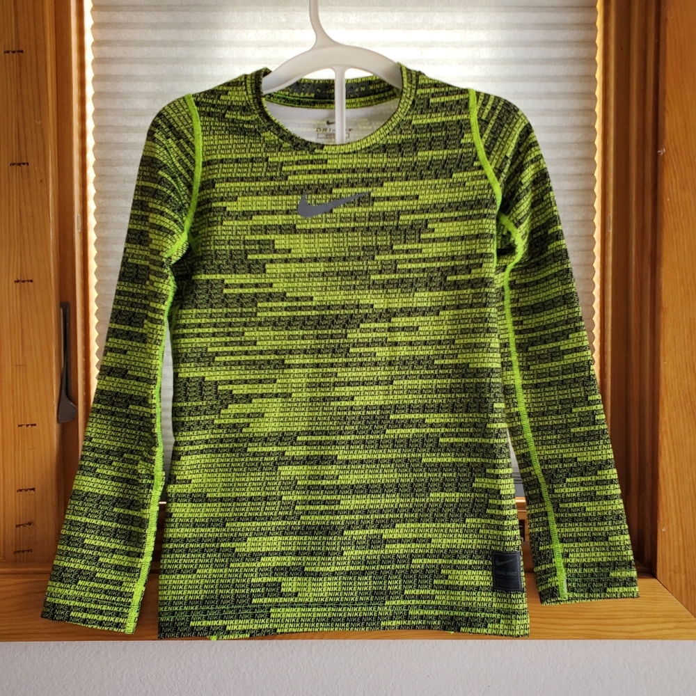 3/$13 EUC Nike Child Long Sleeve Warm Tee (Size M)